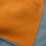 Passenger Men's Woodland 2.0 Hooded Half Zip Recycled Polar Fleece Retro Orange/Tidal Blue / Small-Retro Orange/Tidal Blue / Medium-Retro Orange/Tidal Blue / Large-Retro Orange/Tidal Blue / X-Large #- 53 Degrees North 