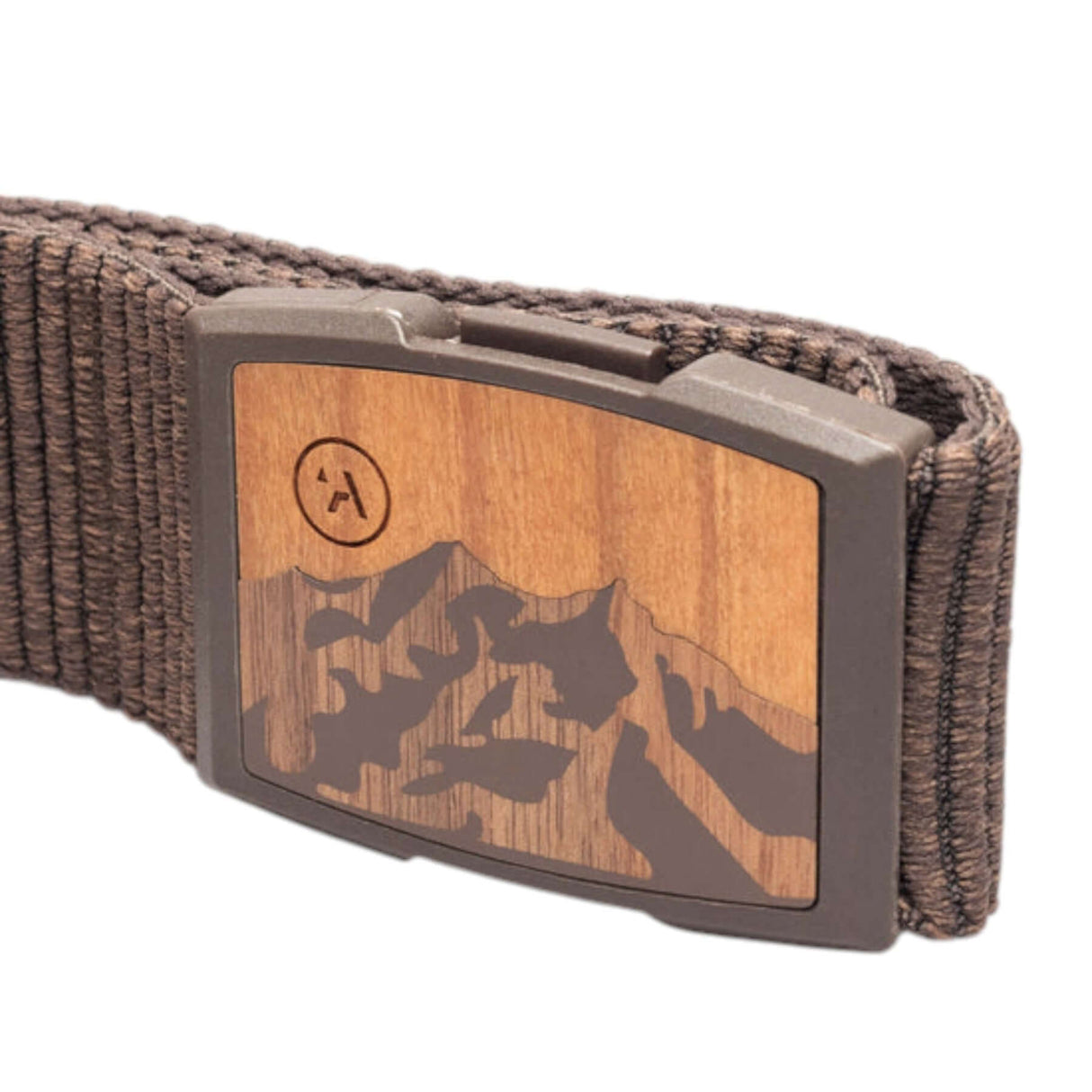 Arcade Experience Woody Belt Heather Walnut #- 53 Degrees North 