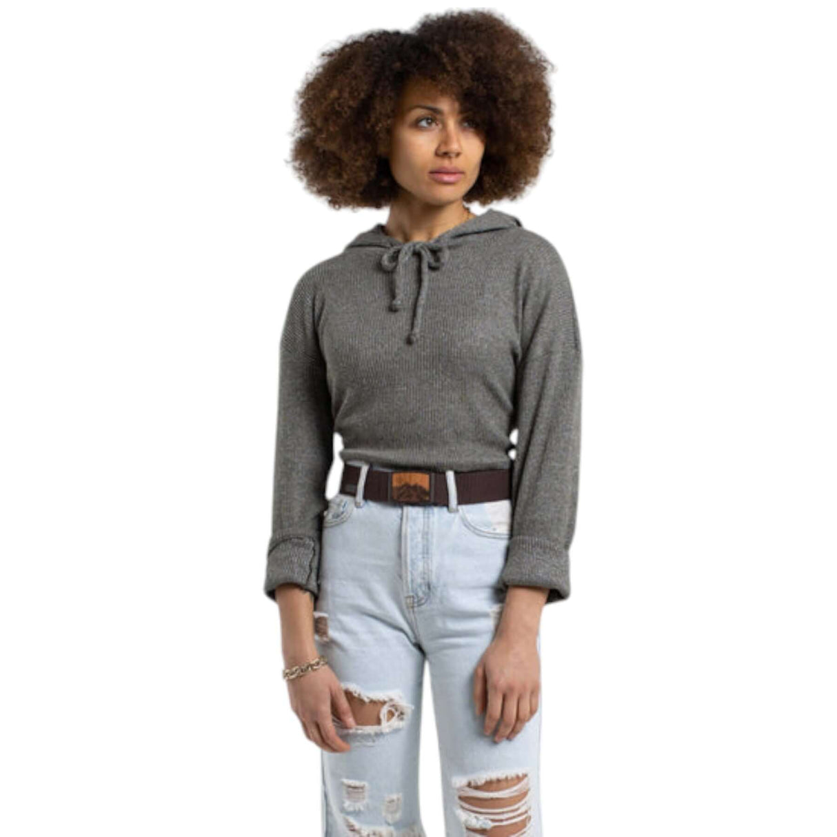 Arcade Experience Woody Belt Heather Walnut #- 53 Degrees North 