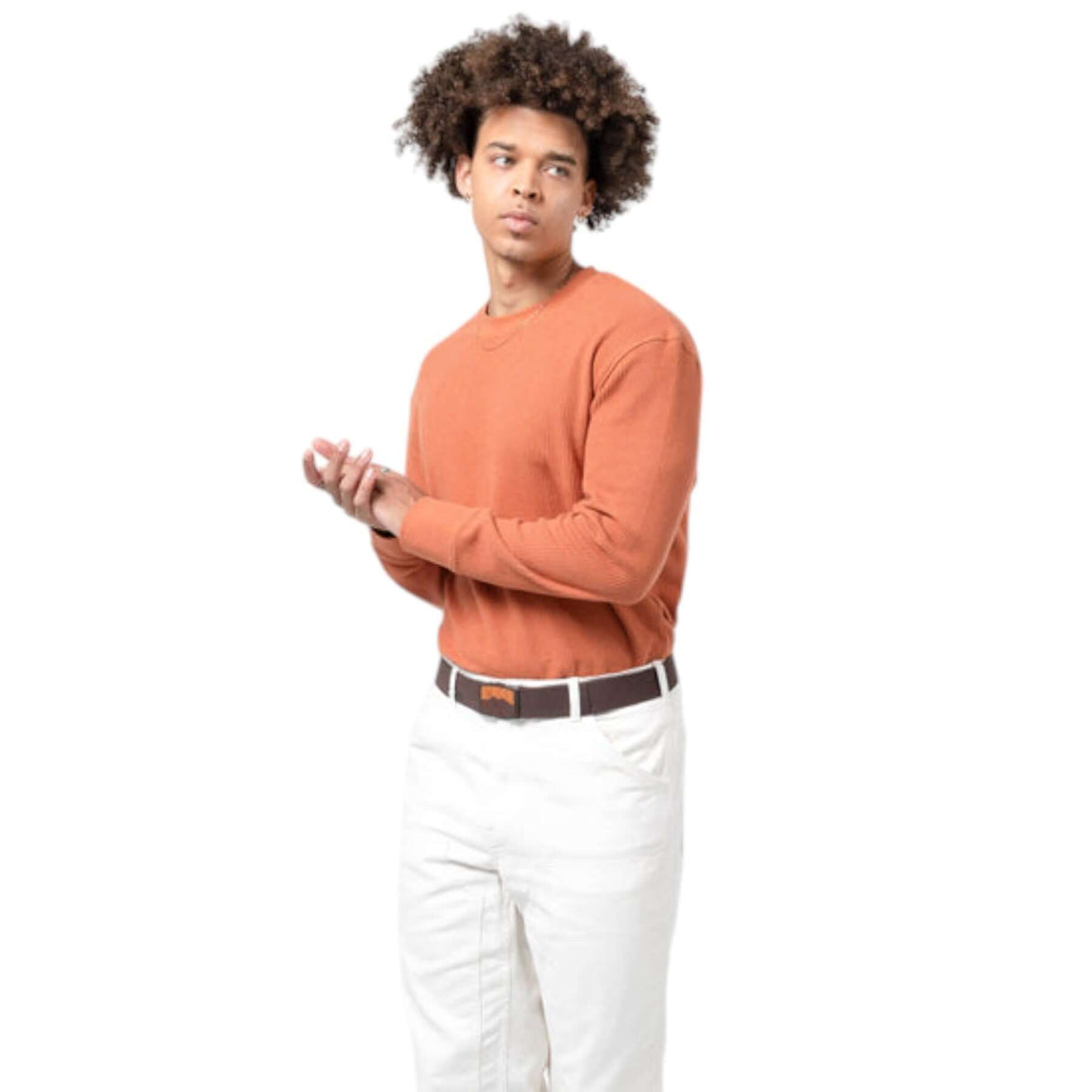 Arcade Experience Woody Belt Heather Walnut #- 53 Degrees North 