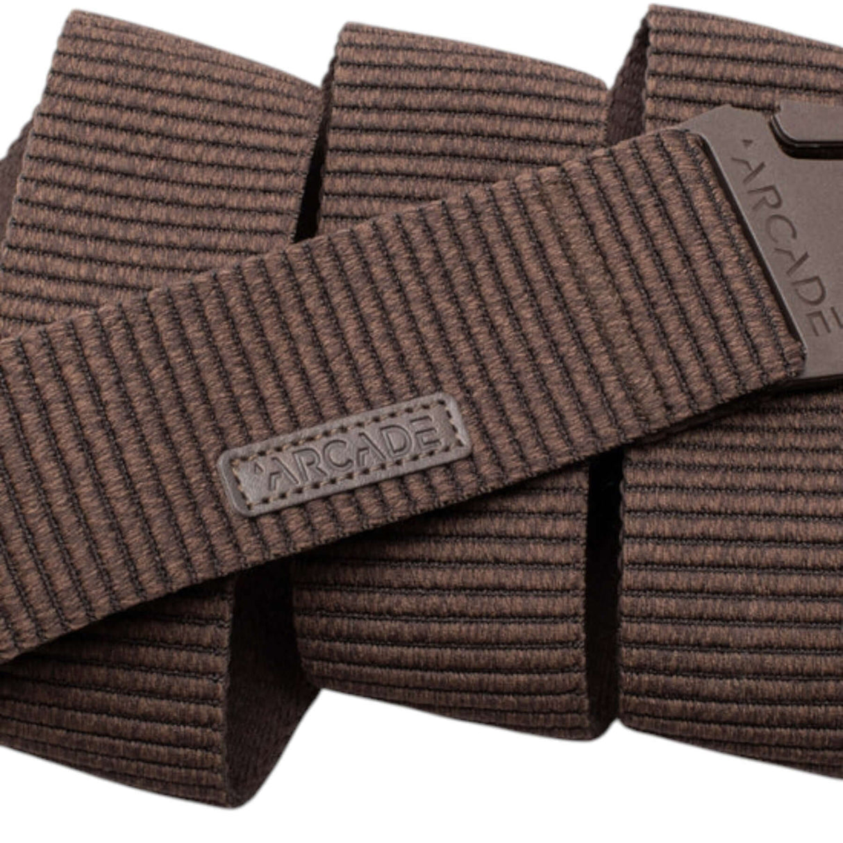 Arcade Experience Woody Belt Heather Walnut #- 53 Degrees North 