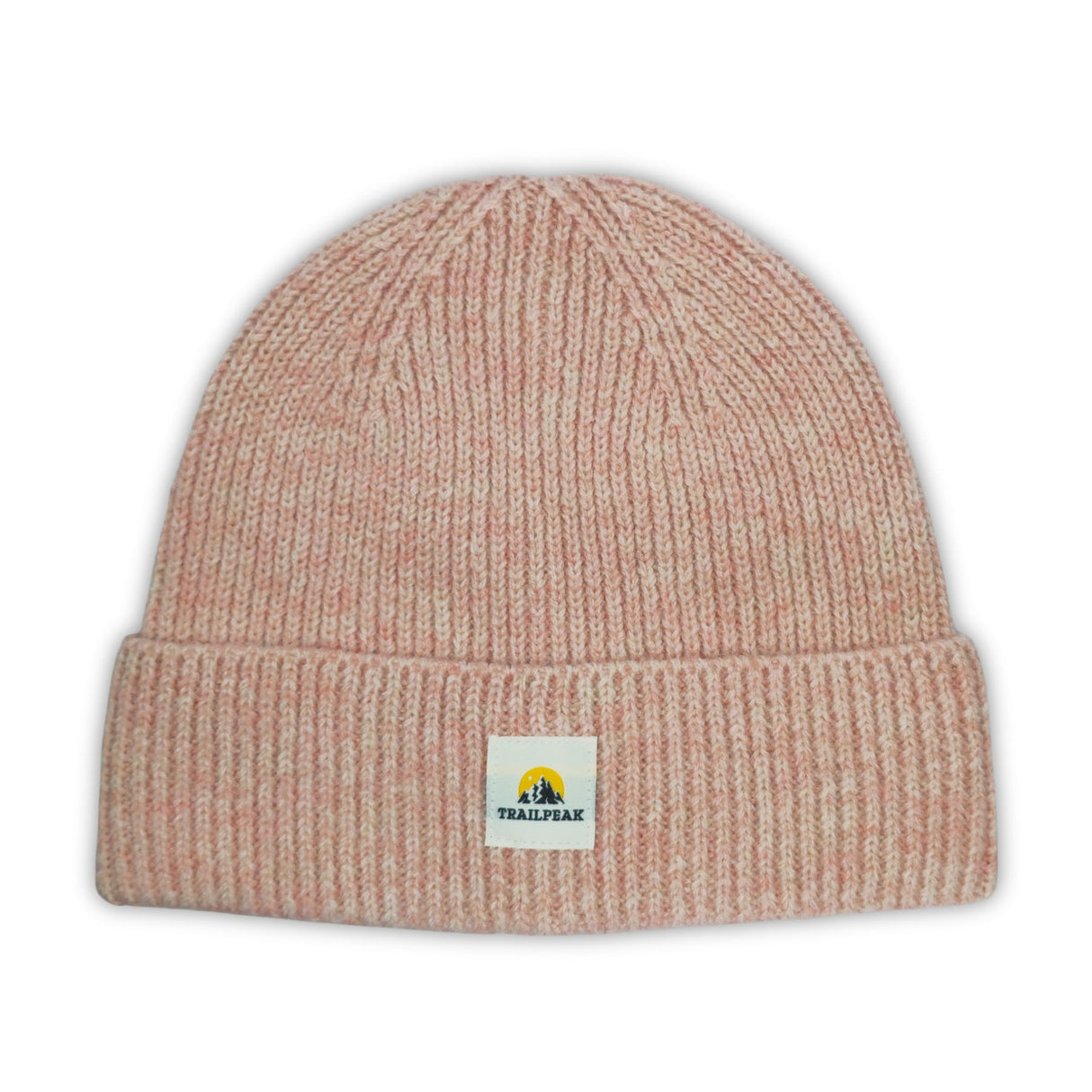 Trailpeak Cosy Cuff Knit Beanie Beige-Black-Navy-Pink #- 53 Degrees North 