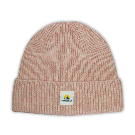Trailpeak Cosy Cuff Knit Beanie Beige-Black-Navy-Pink #- 53 Degrees North 