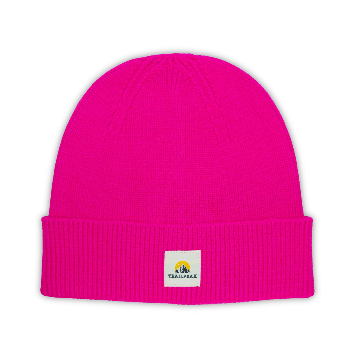 Trailpeak Soft Knit Cuff Beanie Navy-Black-Beige-Green-Blue #- 53 Degrees North 