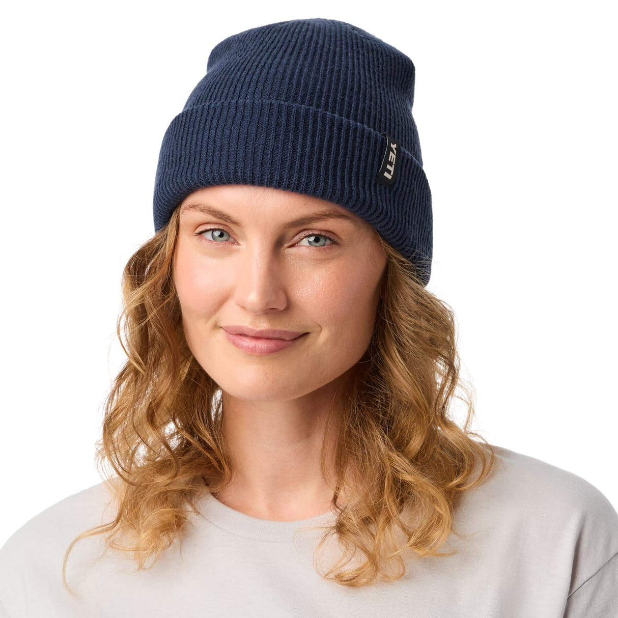 YETI Badge Beanie Navy - 53 Degrees North