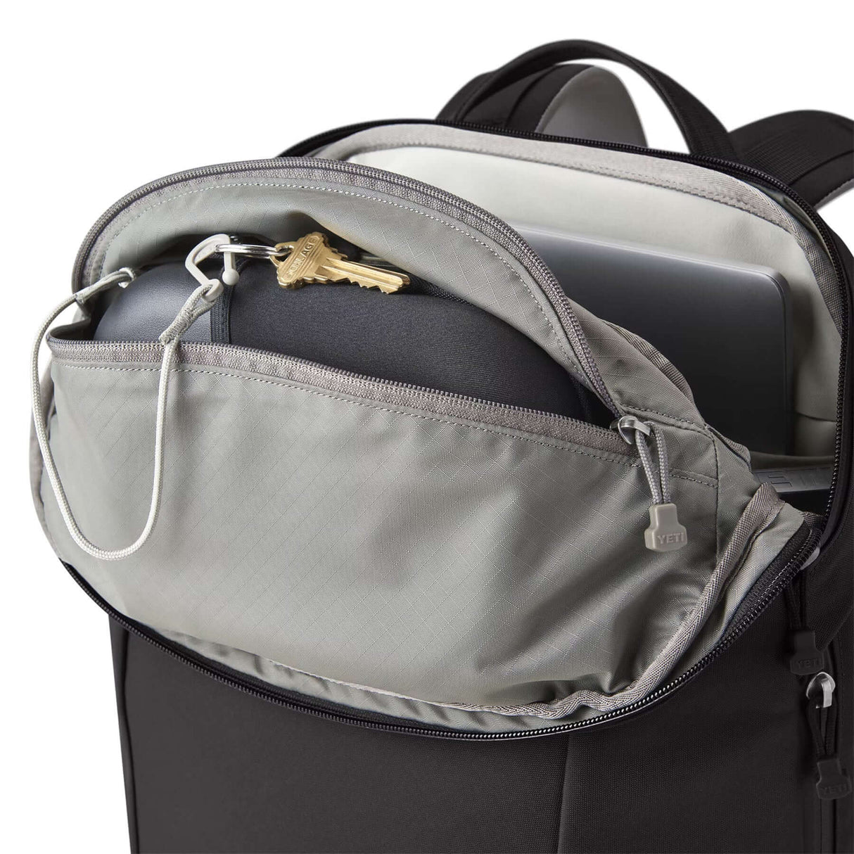 YETI Crossroads Backpack 22L Black-Sandstone Pink-Navy - 53 Degrees North 
