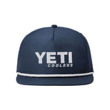YETI Flat Brim Rope Hat Black-Navy - 53 Degrees North 