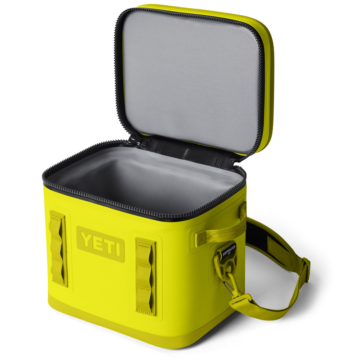 YETI Hopper Flip 12 Soft Cooler Fog Gray/Blue-Ridgeline-Firefly Yellow-Key Lime-Black - 53 Degrees North 
