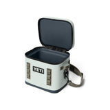 YETI Hopper Flip 12 Soft Cooler Fog Gray/Blue-Ridgeline-Firefly Yellow-Key Lime-Black - 53 Degrees North 