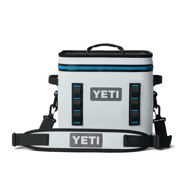 YETI Hopper Flip 12 Soft Cooler Fog Gray/Blue-Ridgeline-Firefly Yellow-Key Lime-Black - 53 Degrees North 