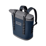 YETI Hopper M12 Backpack Soft Cooler Navy-Black Forest Green-Black - 53 Degrees North 
