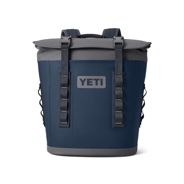YETI Hopper M12 Backpack Soft Cooler Navy-Black Forest Green-Black - 53 Degrees North 