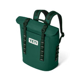 YETI Hopper M12 Backpack Soft Cooler Navy-Black Forest Green-Black - 53 Degrees North 