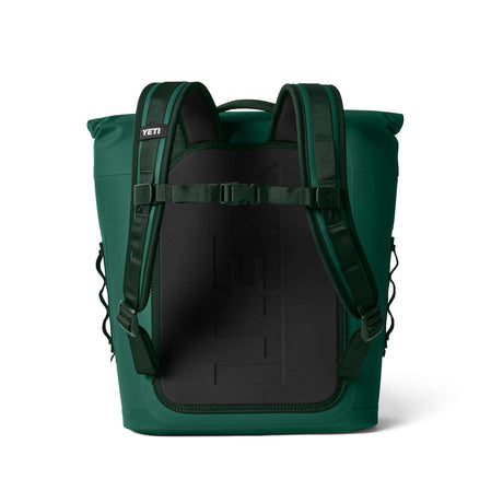 YETI Hopper M12 Backpack Soft Cooler Navy-Black Forest Green-Black - 53 Degrees North 