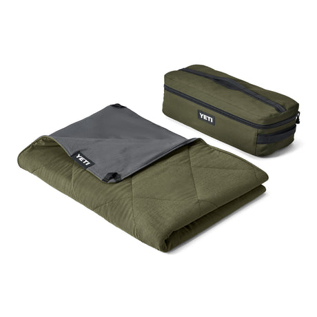 YETI Lowlands Waterproof Outdoor Blanket Navy-Olive Green-Sandstone Pink - 53 Degrees North 