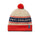 YETI Pom Beanie Green/Orange-White/Orange - 53 Degrees North 