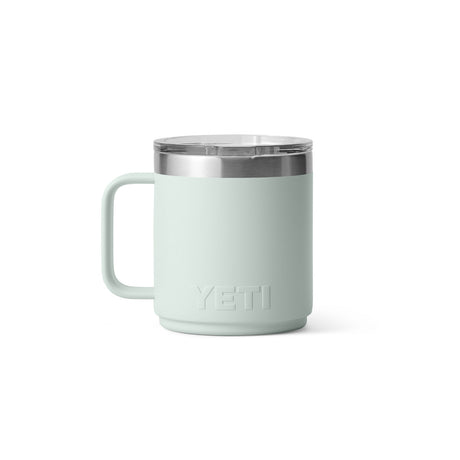 YETI Rambler 10 oz (295 ml) Ceramic Lined Magslider Mug Ridgeline-King Crab Orange-Rescue Red-Seafoam-Black - 53 Degrees North 