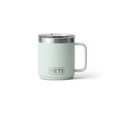 YETI Rambler 10 oz (295 ml) Ceramic Lined Magslider Mug Ridgeline-King Crab Orange-Rescue Red-Seafoam-Black - 53 Degrees North 