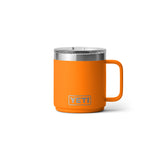 YETI Rambler 10 oz (295 ml) Ceramic Lined Magslider Mug Ridgeline-King Crab Orange-Rescue Red-Seafoam-Black - 53 Degrees North 
