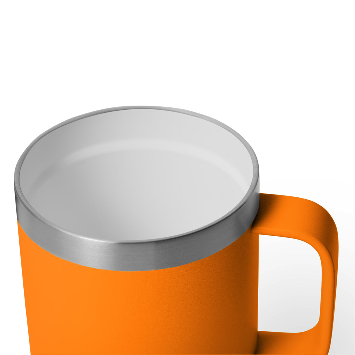 YETI Rambler 10 oz (295 ml) Ceramic Lined Magslider Mug Ridgeline-King Crab Orange-Rescue Red-Seafoam-Black - 53 Degrees North 