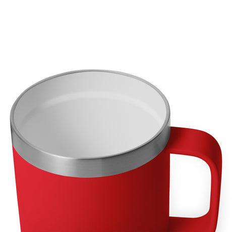 YETI Rambler 10 oz (295 ml) Ceramic Lined Magslider Mug Ridgeline-King Crab Orange-Rescue Red-Seafoam-Black - 53 Degrees North 