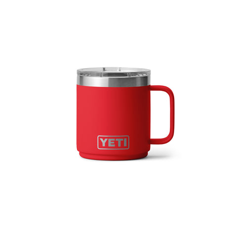YETI Rambler 10 oz (295 ml) Ceramic Lined Magslider Mug Ridgeline-King Crab Orange-Rescue Red-Seafoam-Black - 53 Degrees North 
