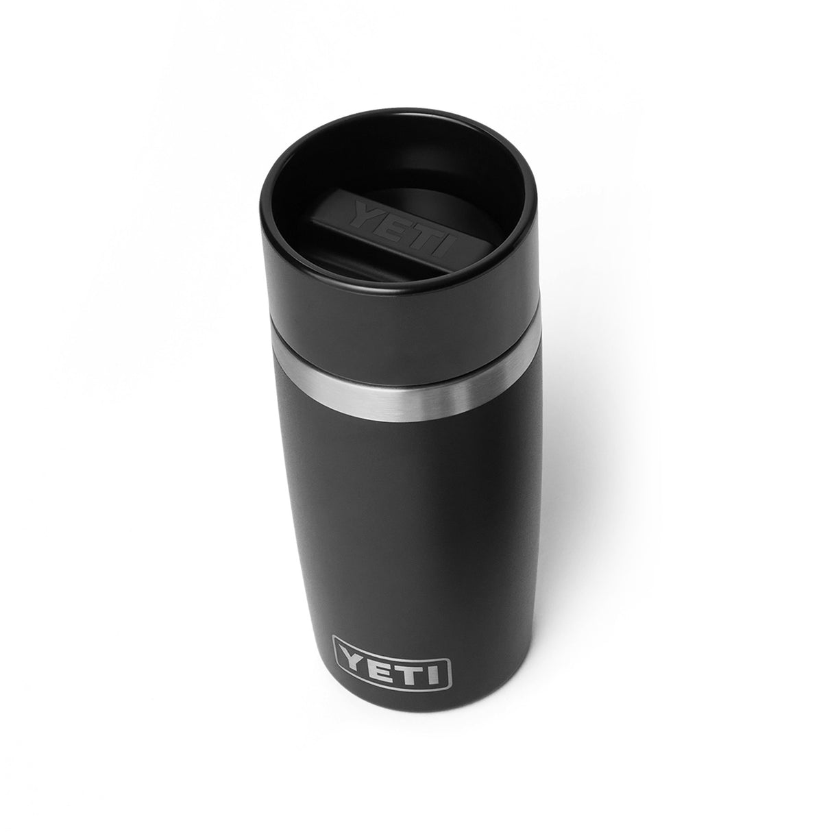 YETI Rambler 12 oz (354 ml) Bottle with HotShot Cap Ridgeline-Rescue Red-Navy-White-Black - 53 Degrees North 