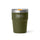 YETI Rambler 16 oz (473 ml) Stackable Cup Olive/King Crab Orange - 53 Degrees North