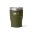 YETI Rambler 16 oz (473 ml) Stackable Cup Olive/King Crab Orange - 53 Degrees North