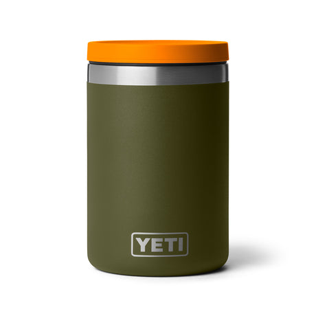 YETI Rambler 16oz (473 ml) Food Jar Olive/King Crab Orange - 53 Degrees North