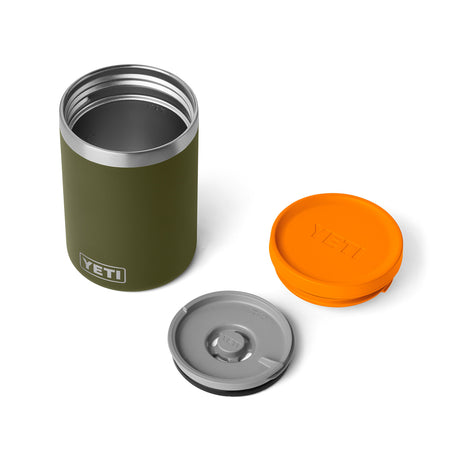YETI Rambler 16oz (473 ml) Food Jar Olive/King Crab Orange - 53 Degrees North