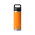YETI Rambler 18 oz (532 ml) Bottle with Chug Cap Ridgeline-Venom-King Crab Orange-White-Rescue Red - 53 Degrees North 
