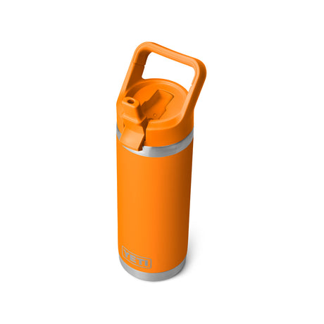 YETI Rambler 18oz (532 ml) Straw Bottle Venom-Rescue Red-Navy-King Crab Orange-Ridgeline - 53 Degrees North 