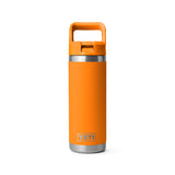 YETI Rambler 18oz (532 ml) Straw Bottle Venom-Rescue Red-Navy-King Crab Orange-Ridgeline - 53 Degrees North 
