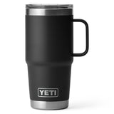 YETI Rambler 20 oz (591 ml) Travel Mug Black-White-Navy - 53 Degrees North 