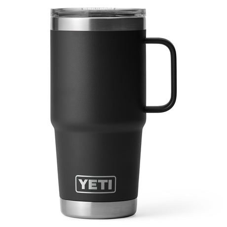 YETI Rambler 20 oz (591 ml) Travel Mug Black-White-Navy - 53 Degrees North 