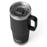 YETI Rambler 20 oz (591 ml) Travel Mug Black-White-Navy - 53 Degrees North 