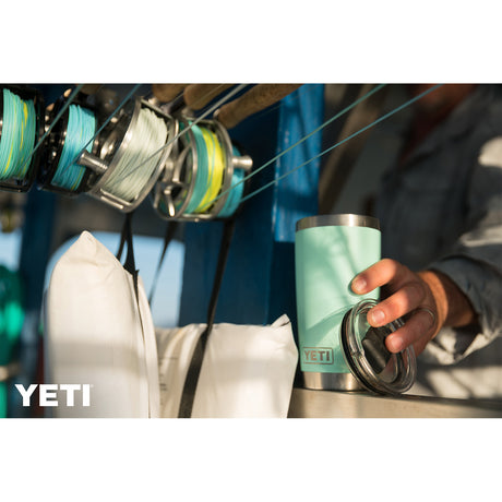 YETI Rambler 20 oz (591 ml) Tumbler Ridgeline-Venom-King Crab Orange-Black-Navy - 53 Degrees North 