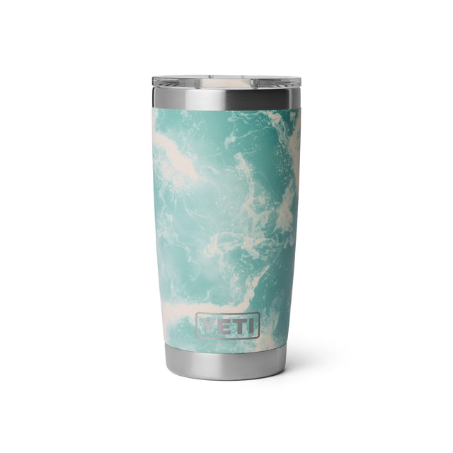 YETI Rambler 20 oz (591 ml) Tumbler Sea View-Red Bull Night Sky Navy-Royal Blue-Ridgeline-King Crab Orange - 53 Degrees North 