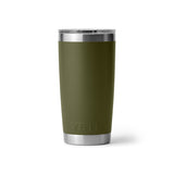 YETI Rambler 20 oz (591 ml) Tumbler Olive/King Crab Orange - 53 Degrees North
