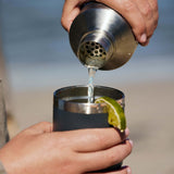 YETI Rambler 20oz (591 ml) Cocktail Shaker Navy-White-Tropical Pink - 53 Degrees North 