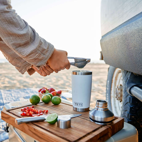 YETI Rambler 20oz (591 ml) Cocktail Shaker Navy-White-Tropical Pink - 53 Degrees North 