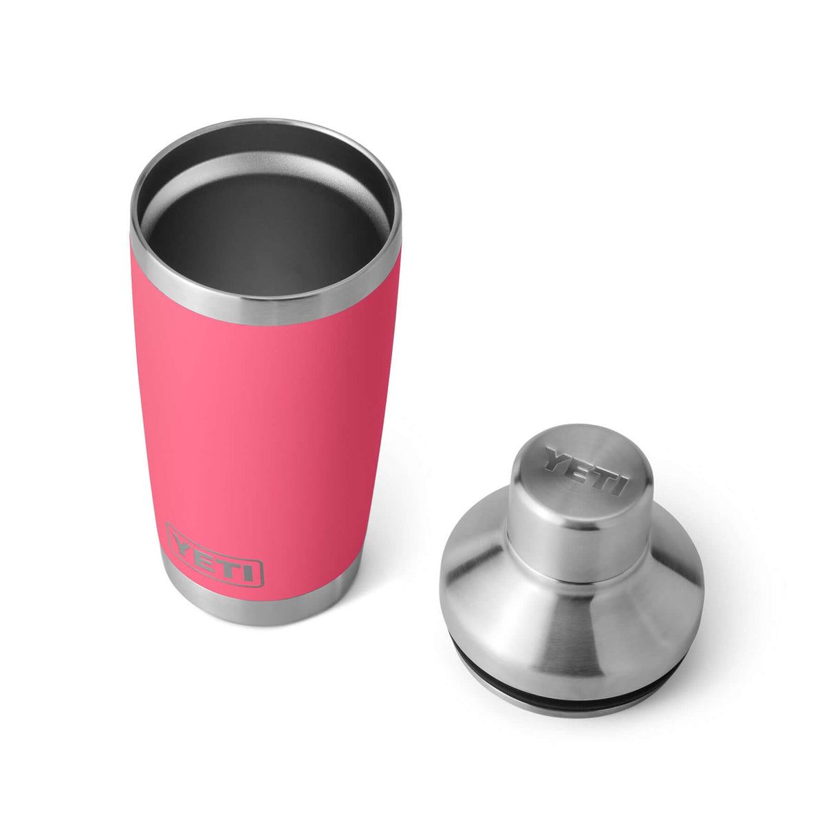 YETI Rambler 20oz (591 ml) Cocktail Shaker Navy-White-Tropical Pink - 53 Degrees North 