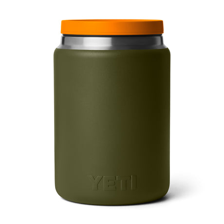 YETI Rambler 24 oz (710 ml) Food Jar Olive/King Crab Orange - 53 Degrees North
