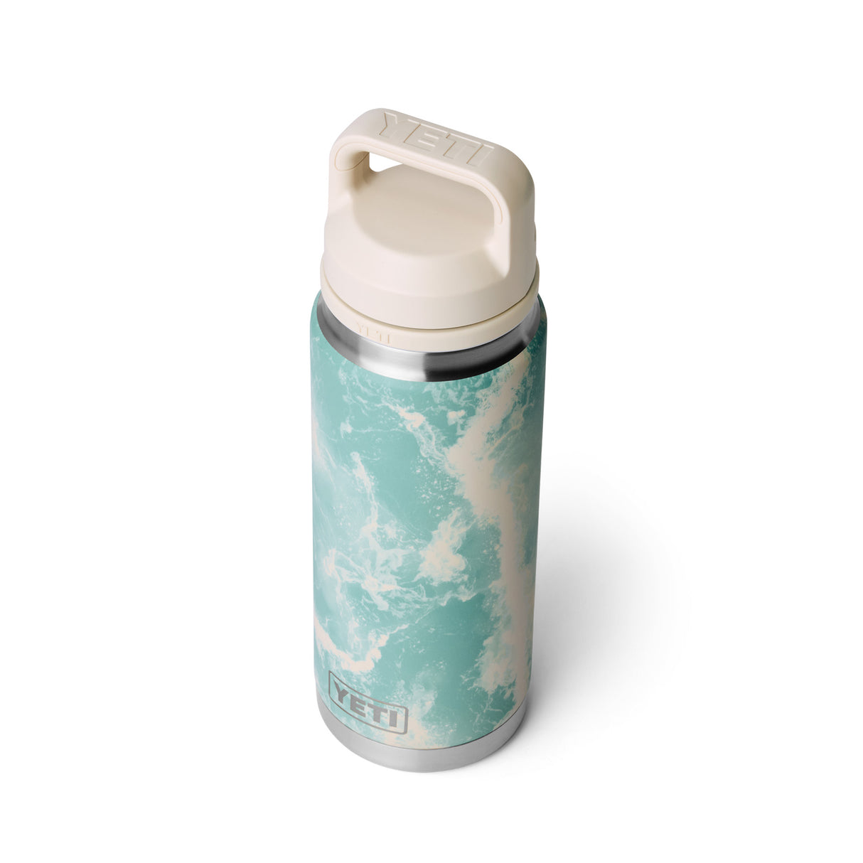 YETI Rambler 26 oz (760 ml) Bottle with Chug Cap Sea View-Red Bull Night Sky Navy-Rescue Red-White-Black - 53 Degrees North 