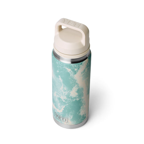 YETI Rambler 26 oz (760 ml) Bottle with Chug Cap Sea View-Red Bull Night Sky Navy-Rescue Red-White-Black - 53 Degrees North 