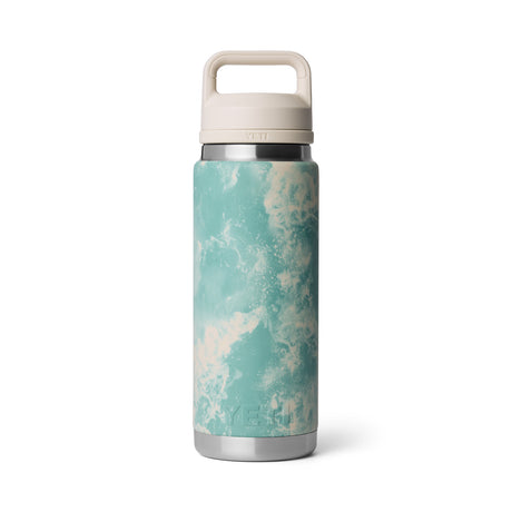 YETI Rambler 26 oz (760 ml) Bottle with Chug Cap Sea View-Red Bull Night Sky Navy-Rescue Red-White-Black - 53 Degrees North 