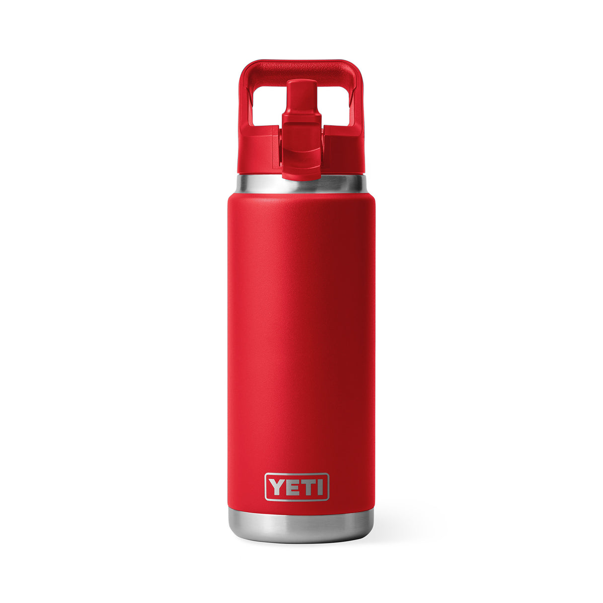 YETI Rambler 26 oz (769 ml) Bottle with Straw Cap Ridgeline-King Crab Orange-Venom-Rescue Red-Navy - 53 Degrees North 