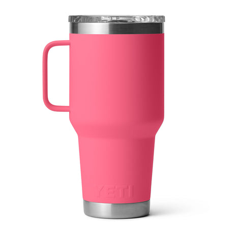 YETI Rambler 30oz (887 ml) Travel Mug White-Tropical Pink-Sandstone Pink - 53 Degrees North 