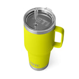 YETI Rambler 35 oz (994 ml) Mug with Straw Lid Ridgeline-Moon Dust-Tropical Pink-Firefly Yellow-Lowcountry Peach - 53 Degrees North 